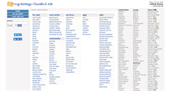 Desktop Screenshot of gogolistings.com